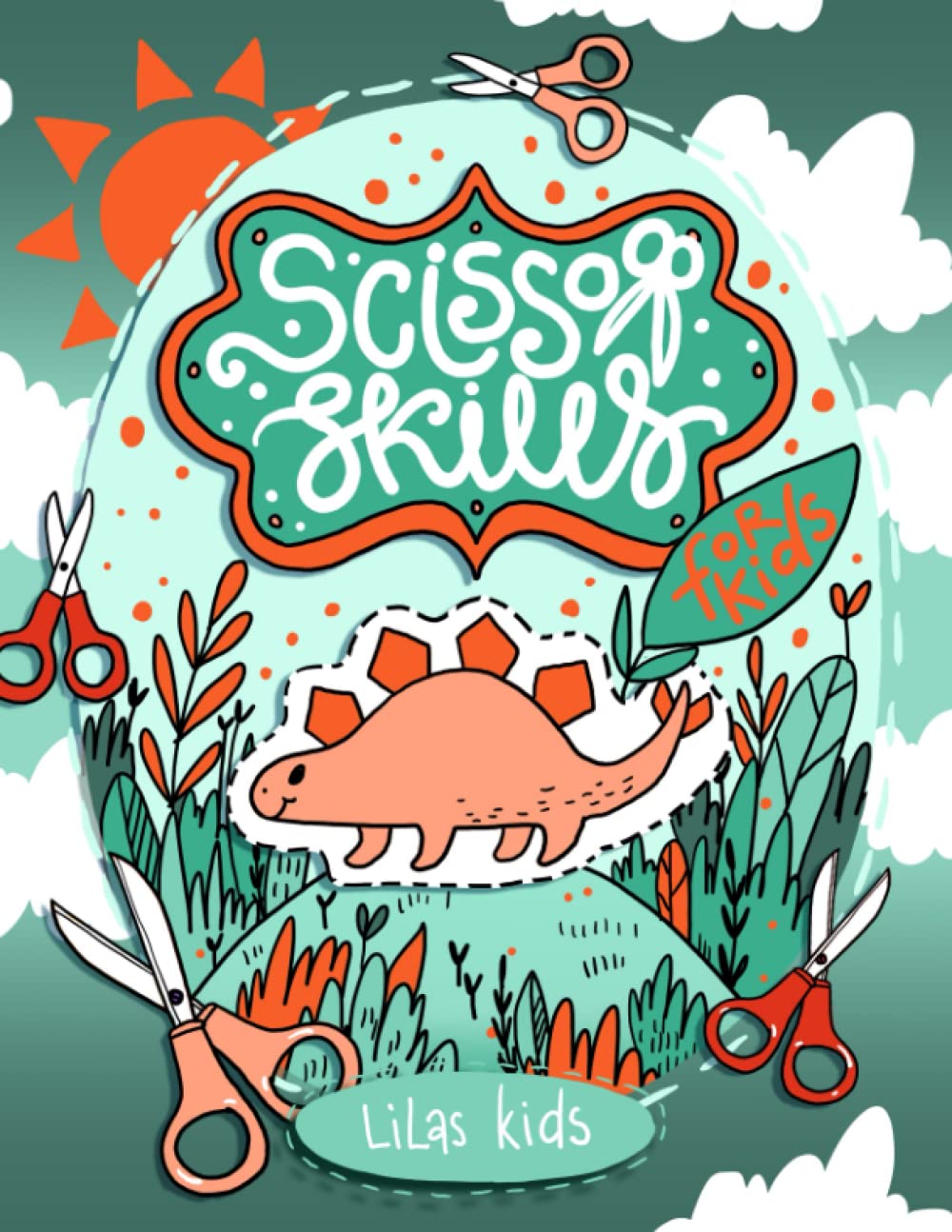 Scissor Skills for Kids: Cutting Practice and Paper Crafts Activity Book for Toddlers and Preschoolers