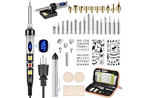 Pyrography Kit 43Pcs: Unlimited Woodworking Wonders at Your Fingertips