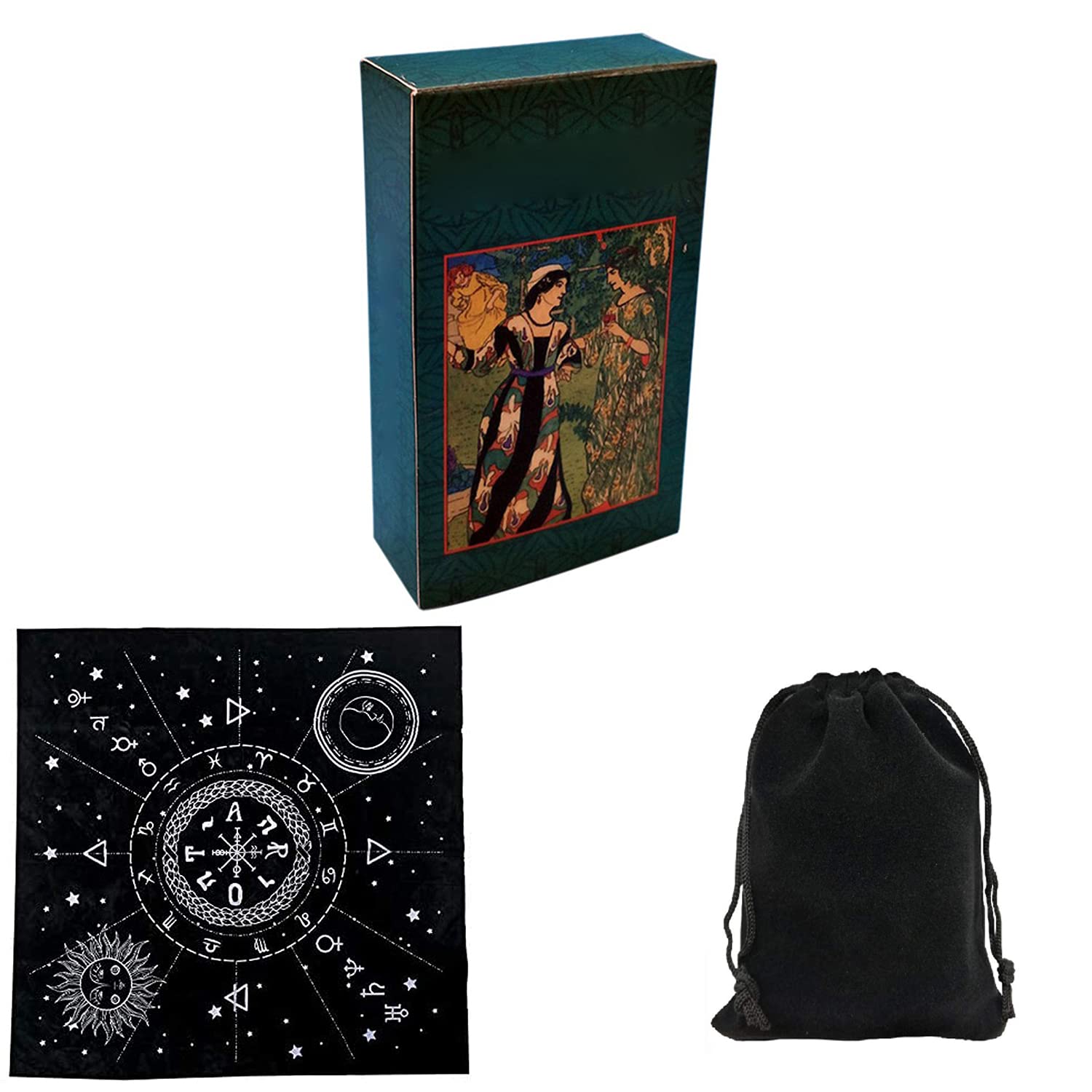 Buy Rider Tarot Deck, SmithWaite Borderless Tarot Cards, SmithWaite Centennial Tarot Deck