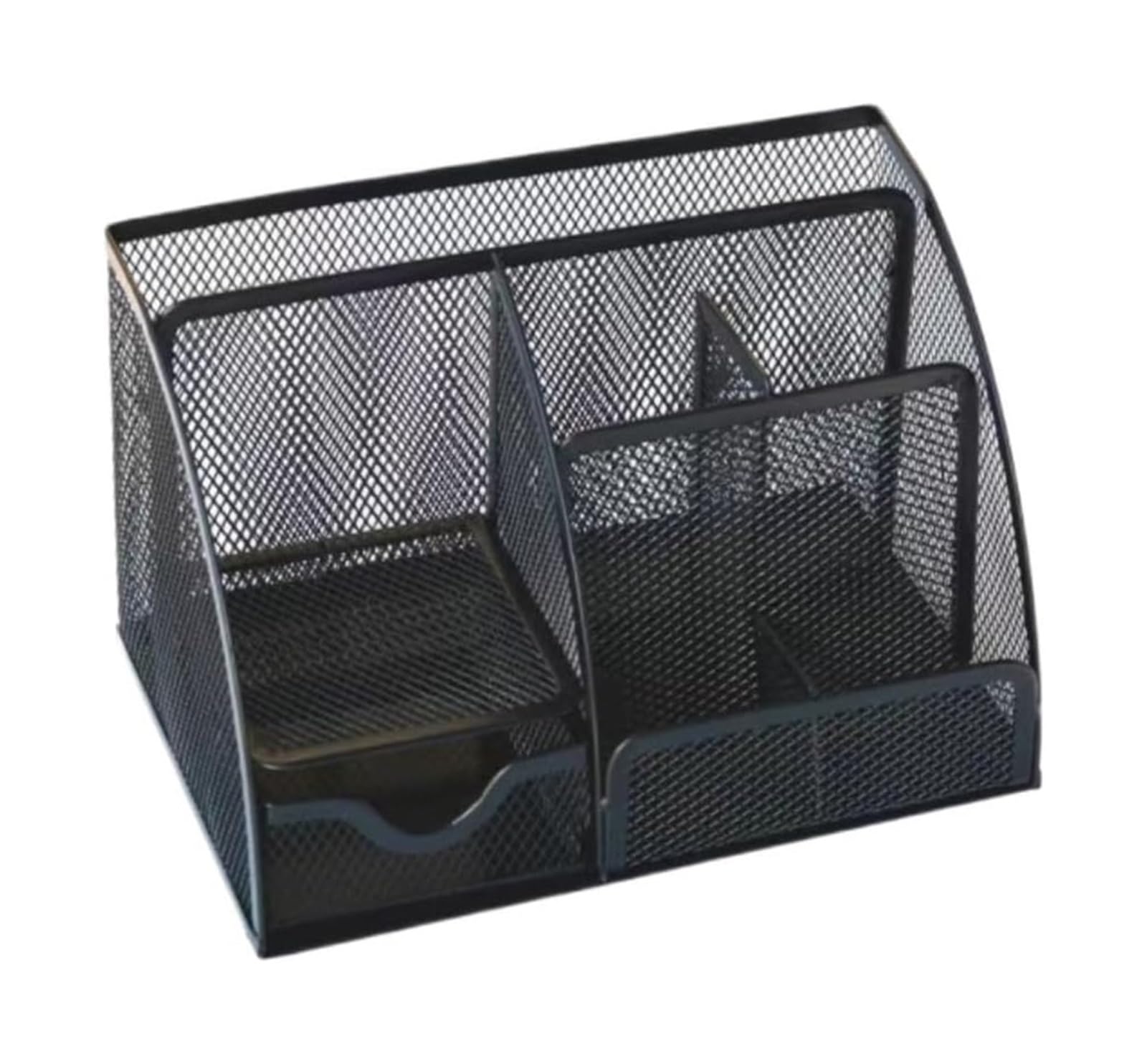 Organizer da scrivania in rete metallica | 22x13x14 cm for ufficio: organizer da scrivania in rete con 6 scomparti