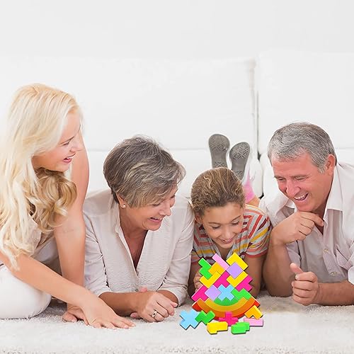 Miniatura 5 de PHINIENLAND Balance Blocks Montessori Juguetes para niños pequeños educación para habilidades motoras finas clasificación y combinación