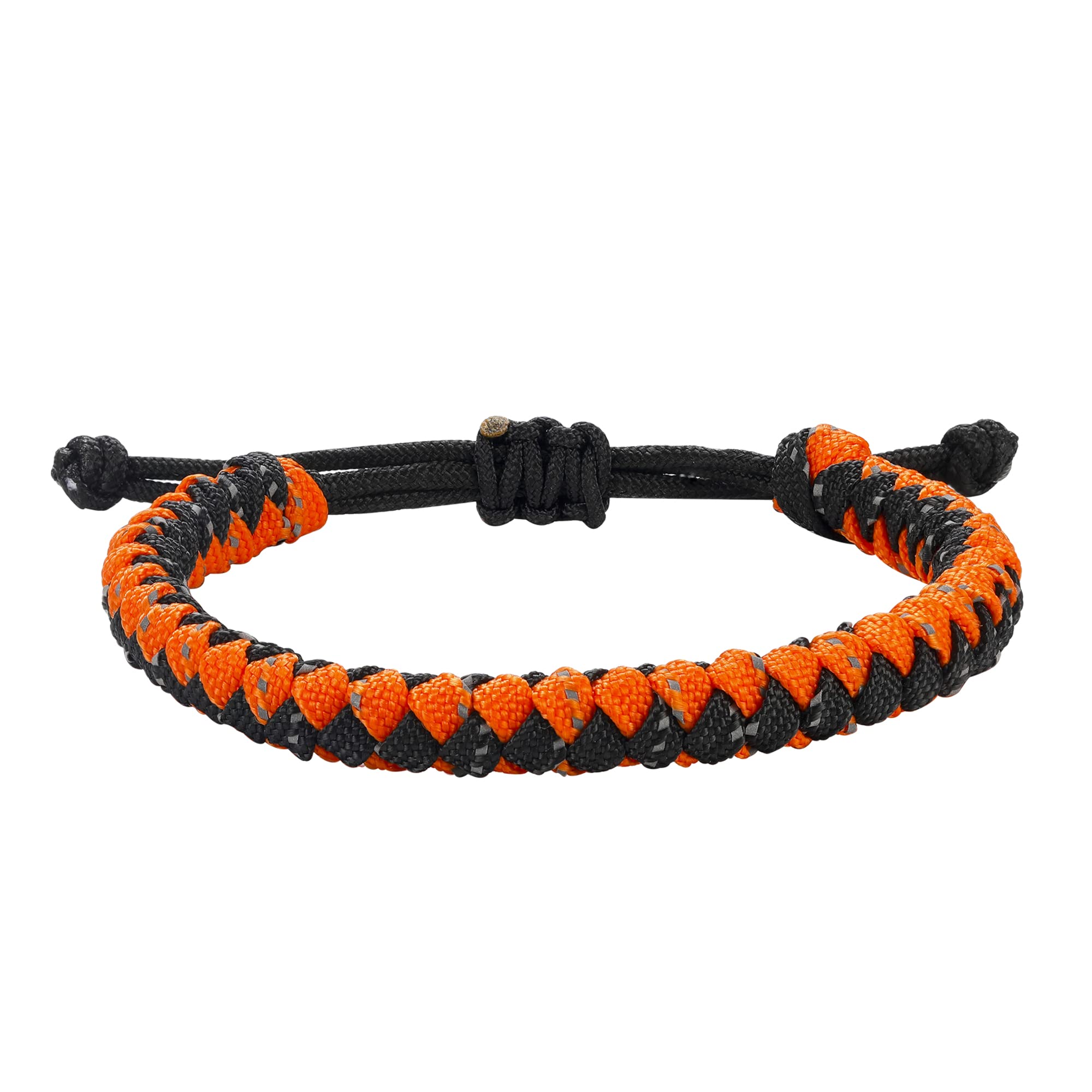 JENDEAR SHINE Paracord-armband voor heren, handgeweven, verstelbaar