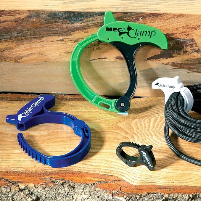 Cable Clamp Ccl0201up001 Large Blue Adjustable Clamp Extension Cord