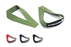 Olympic Lifting Straps for Weightlifting, Snatch, Clean, Powerlifting, Strongman, Deadlifts - Durable Cotton with Reinforced Stitching (Pair)