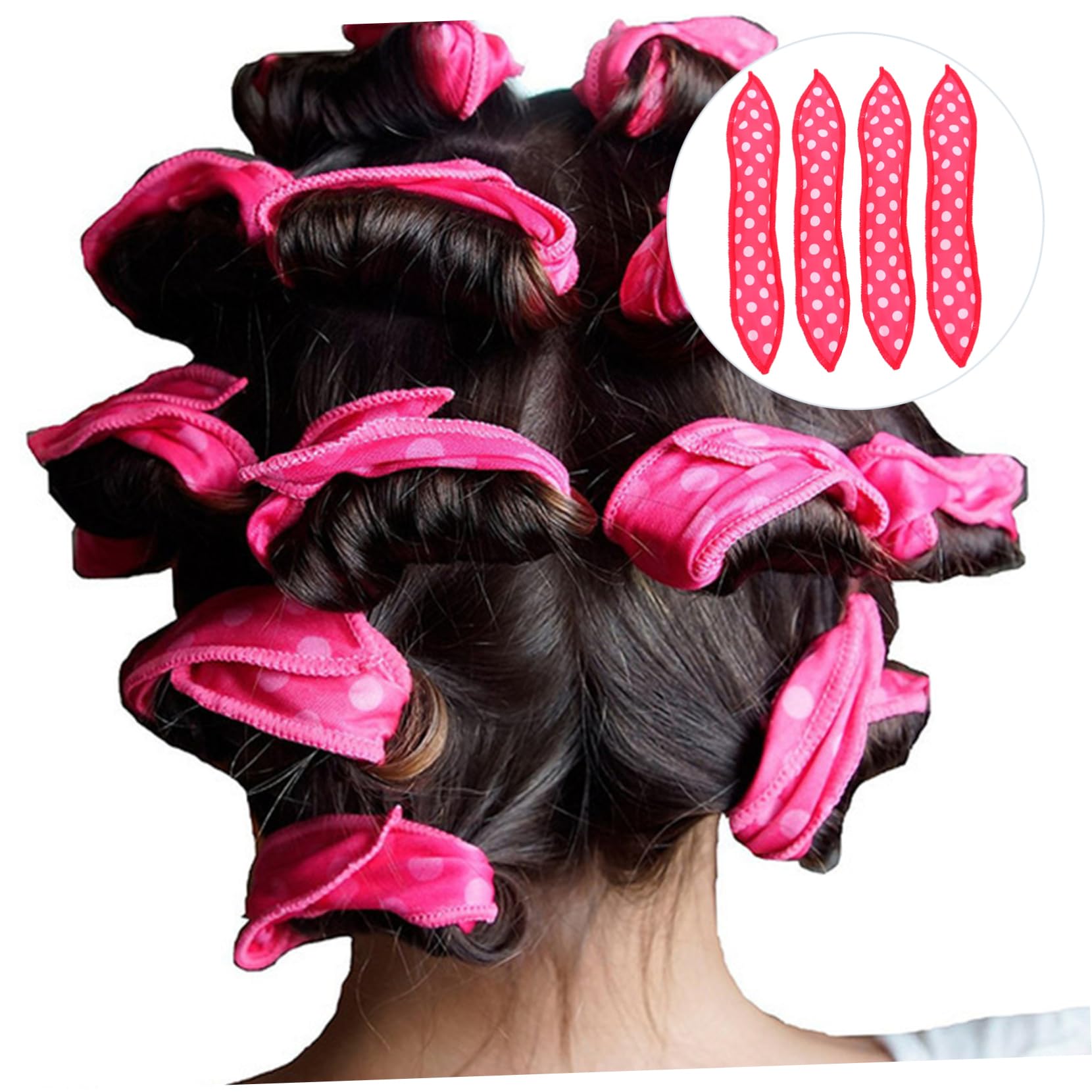 MAGICLULU 3 Sets Schwammkissen-lockenwickler Hitzefreie Lockenwickler Für Kurzes Mittellanges Haar Lockenwickler-set 19 Stück * 3