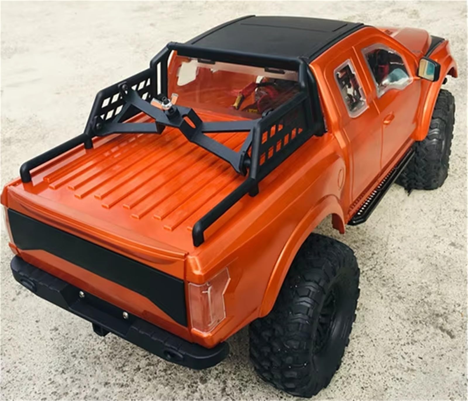 Paraurti RC per Traxxas per TRX4 1/10 RC Crawler Car, Set di Paraurti Anteriore E Posteriore Plastica, Parti Aggiornamento, Accessori