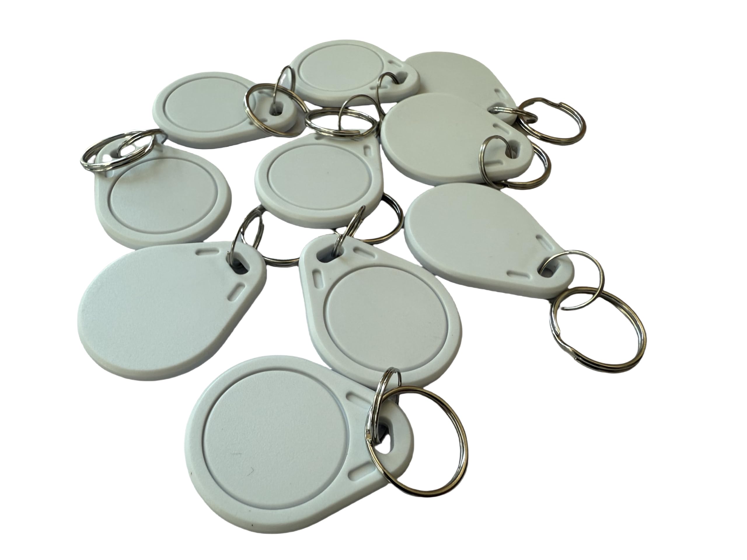 13,56 MHz étanche Mifare Classic 1 K RFID Smart IC Tag de Contrôle d'accès (Lot de 100), Blanc