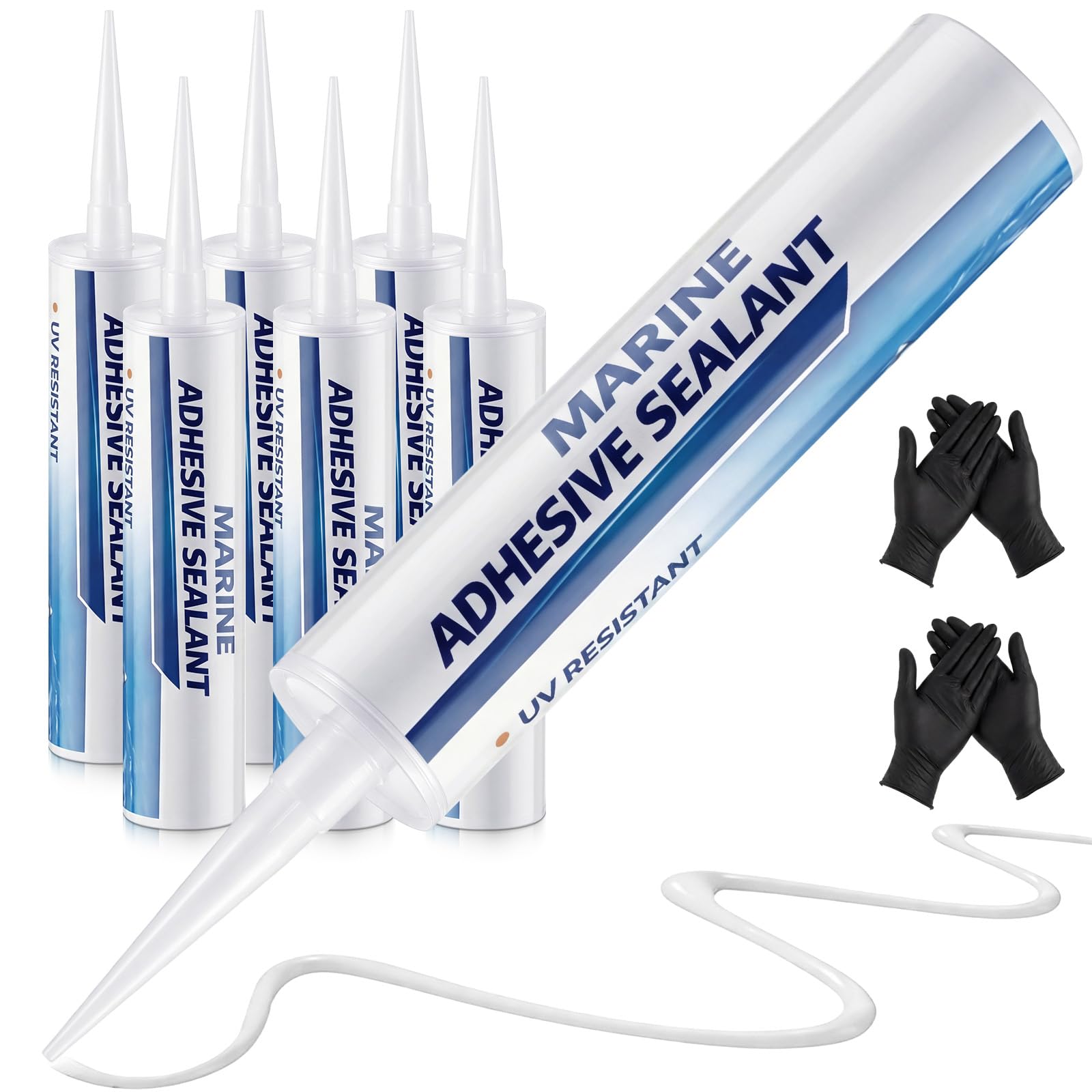 Photo 1 of Threlaco Marine Sealant - 6 Packs (10.15 oz)