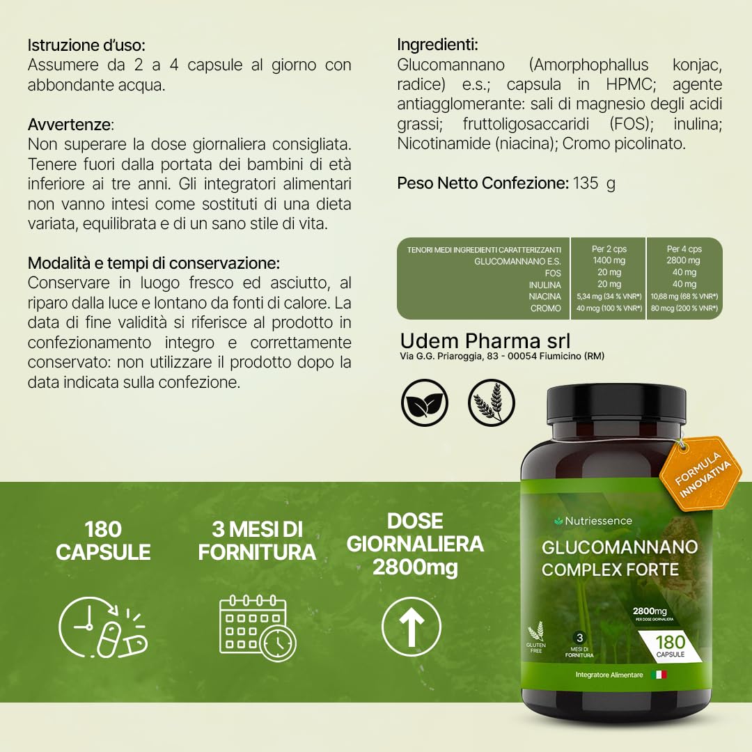 Glucomannano e Berberina Pack