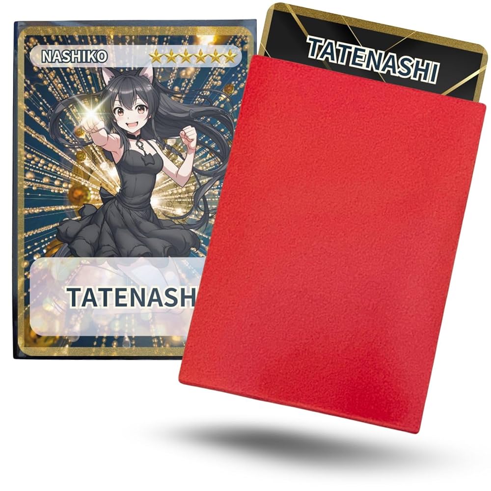 Amazon | TATENASHI カードスリーブ 裏透け防止 エンボス
