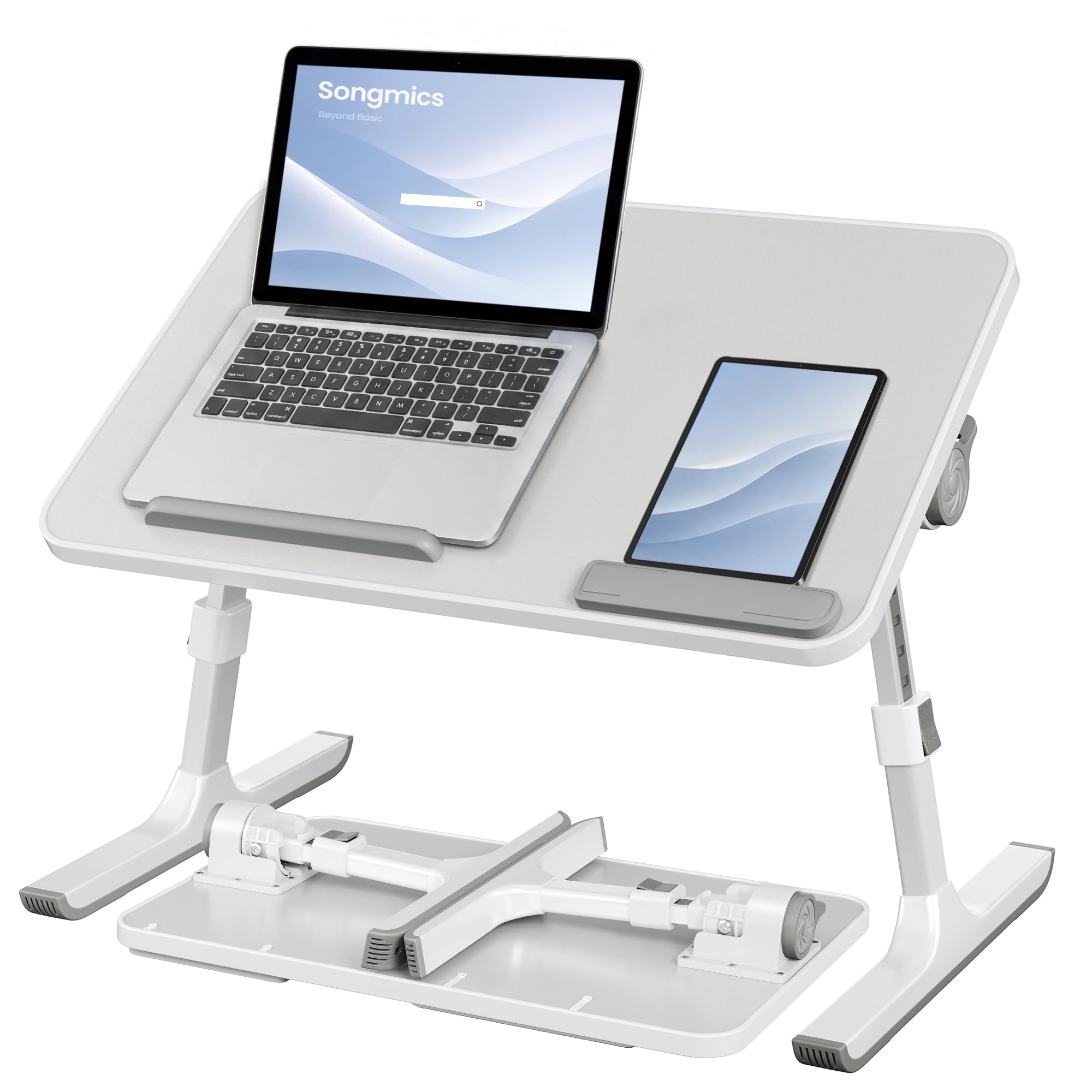 SONGMICS Support Ordinateur Portable, Table de Lit