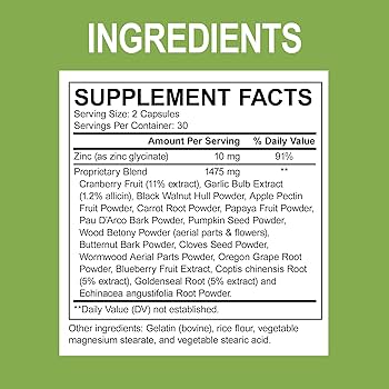 Amazon.com: Colon Cleanser Detox & Intestinal Supplement - 15 Day