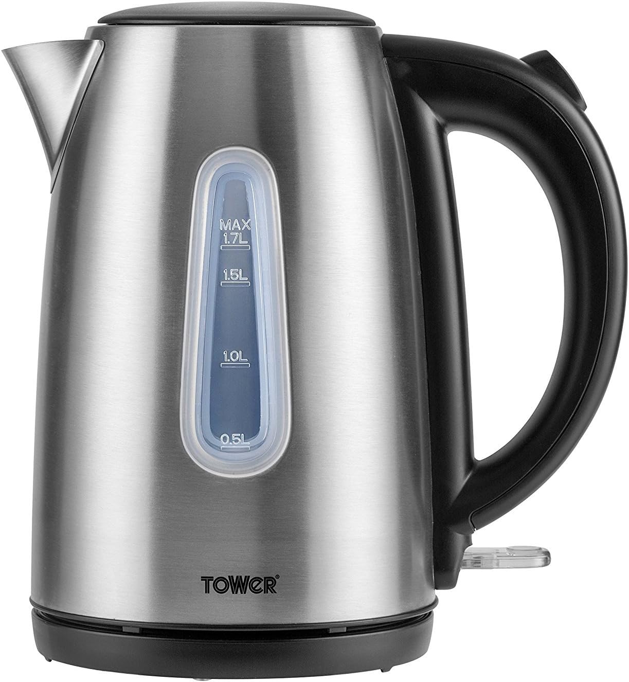 COOKWORKS Cordless 1.7L Rapid Boil JUG Kettle Brushed Stainless Steel