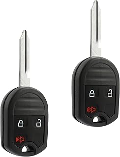Car Key Fob Keyless Entry Remote fits Ford, Lincoln, Mercury, Mazda (CWTWB1U793 3-btn) - Guaranteed to Program