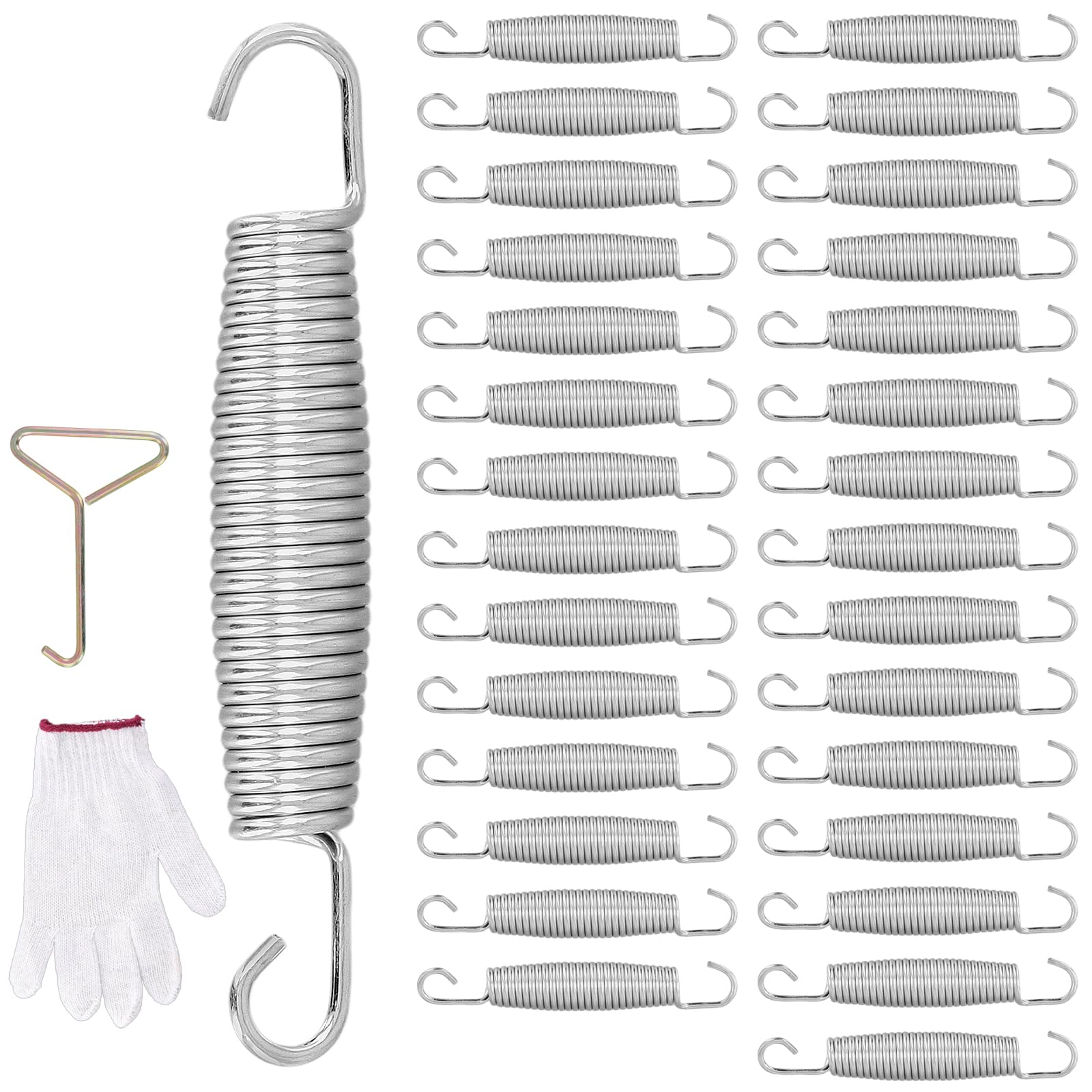 UNGFEI 30 PCS 5.5 Inch Trampoline Springs Replacement Kit