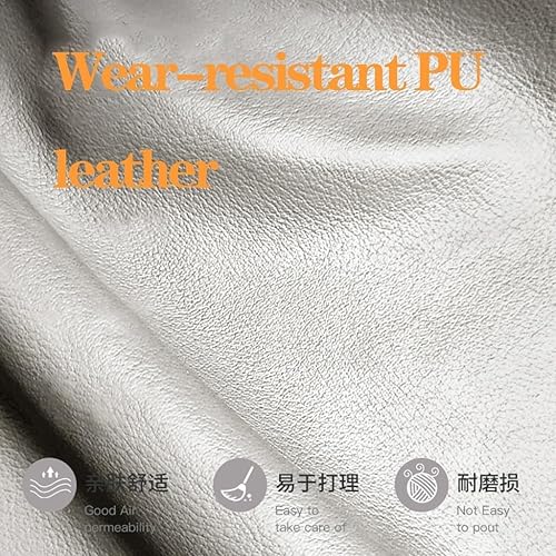 Miniatura 6 de MEHWSUR Sillas de comedor con respaldo alto, sillas modernas de cocina y comedor de mediados de siglo, sillas tapizadas de piel sintética con patas