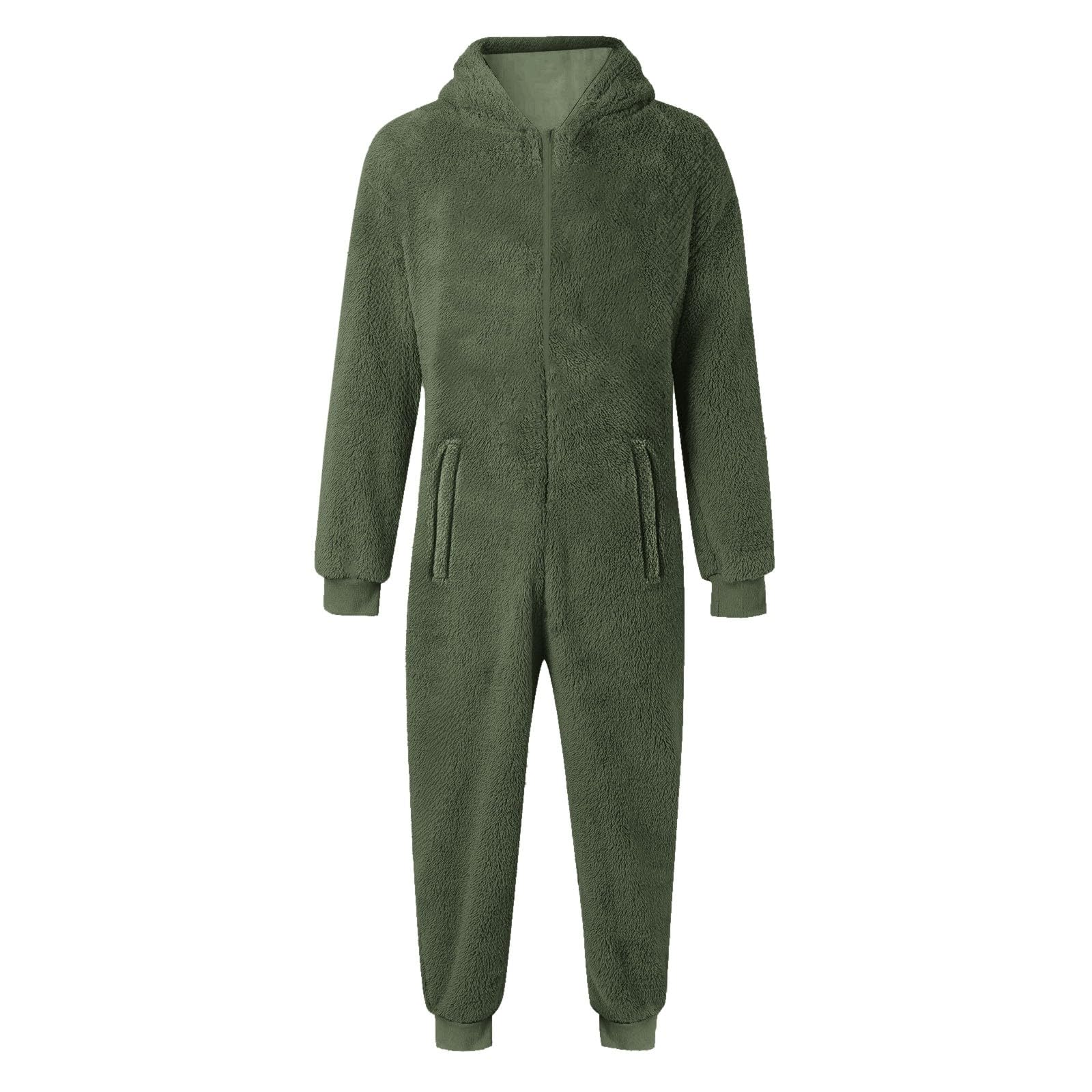 Tuta Invernale con Fodera in Pile e Suola Grip, per Bambini Piccoli, Calda e Accogliente, Abbigliamento casa e Esterno