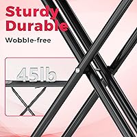 Vista 5 de APEXCHASER Tabla de planchar, tabla de planchar compacta con alfombrilla de silicona, tabla de planchar plegable con cubierta resistente al calor, 7