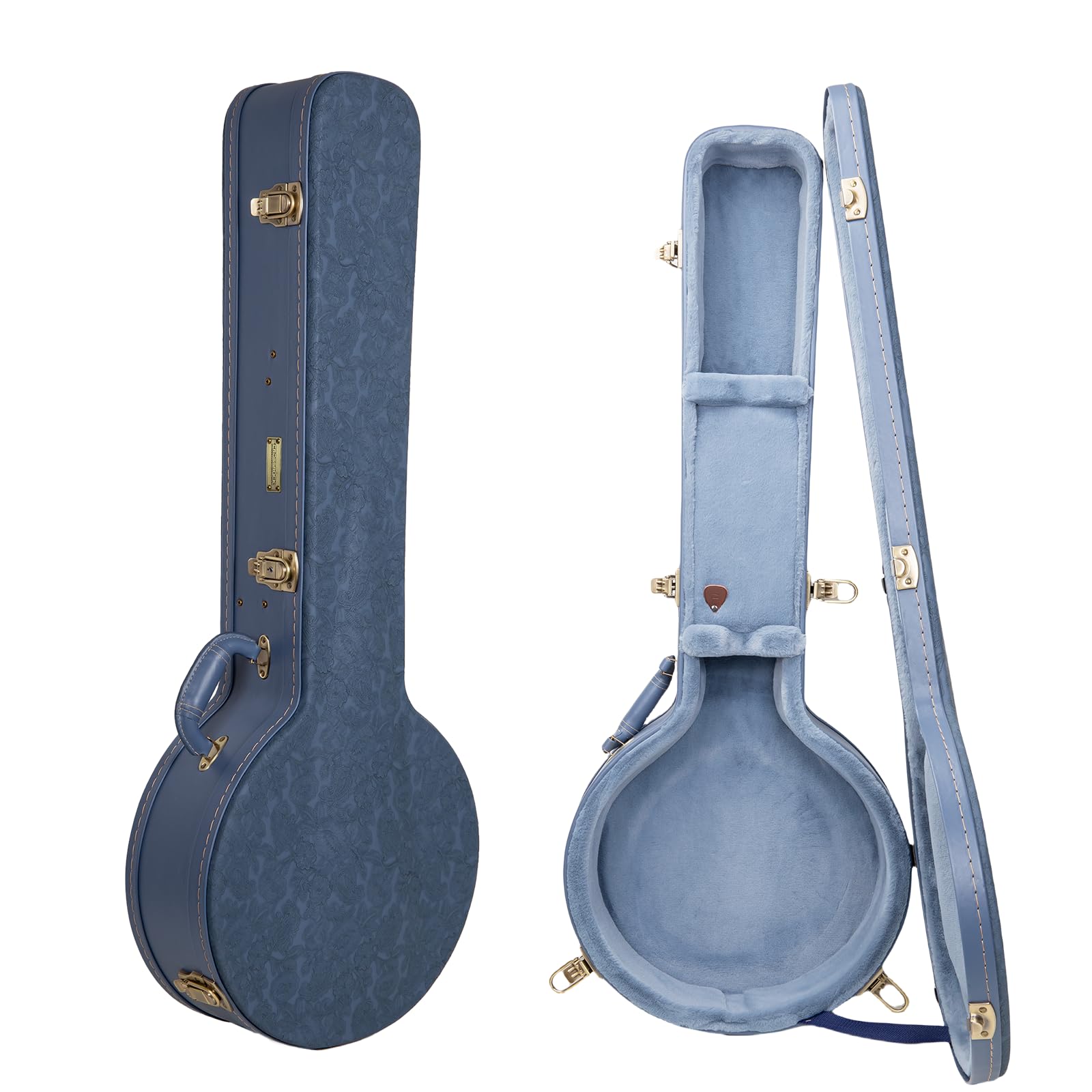 Amazon.com: Crossrock Relief Series Open-Back Banjo Case for 11