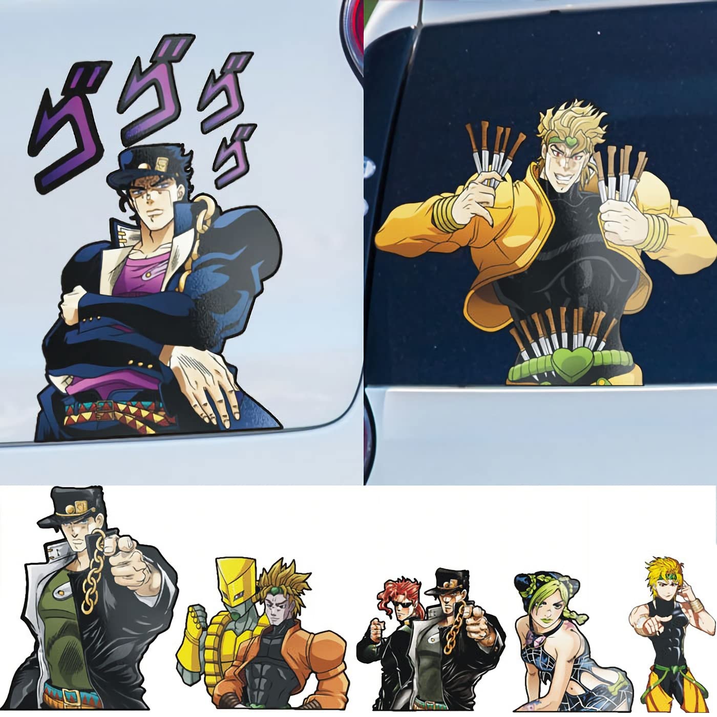 Amazon.co.jp: ジョジョの奇妙な冒険 車ステッカー カーステッカー