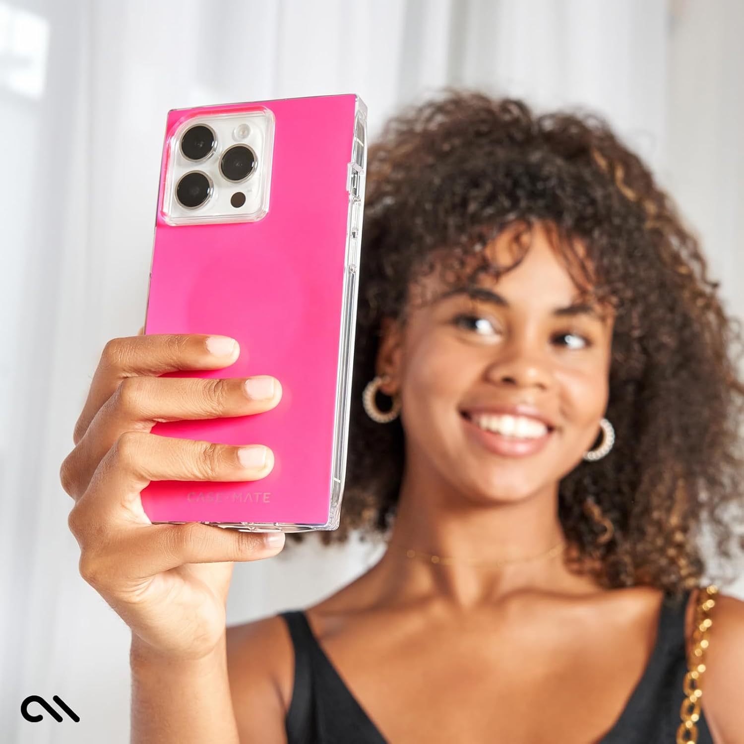 Case-Mate BLOX iPhone 15 Pro Case - Neon Watermelon [12ft Drop Protection] [Compatible with MagSafe] Magnetic Cover with Edges for iPhone 15 Pro 6.1", Anti-Scratch, Shock Absorbent, Slim Fit - Image 8