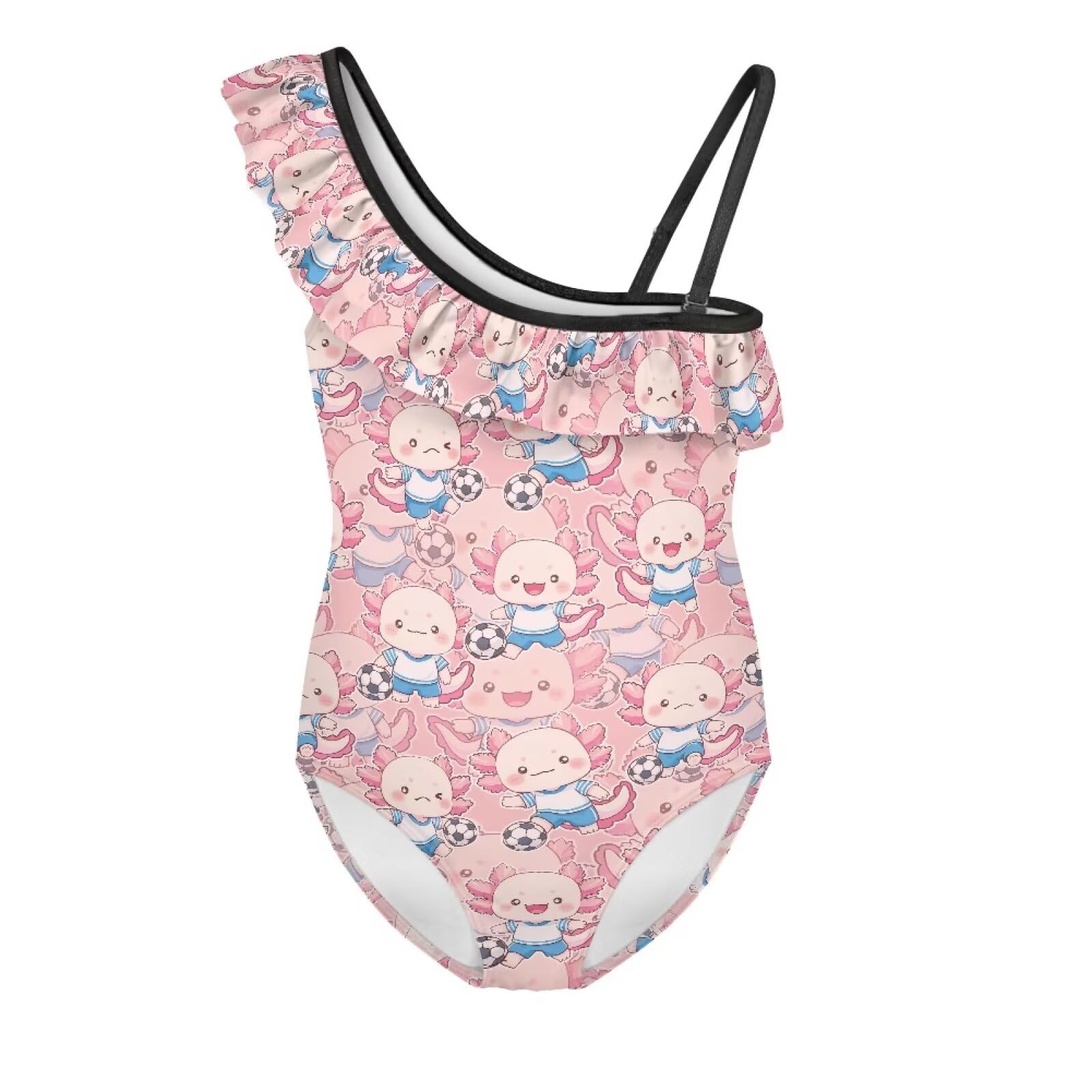 Yzaoxia Girls One Piece Swimsuits Bathing Suit for Kids Swimwear 3-14Y