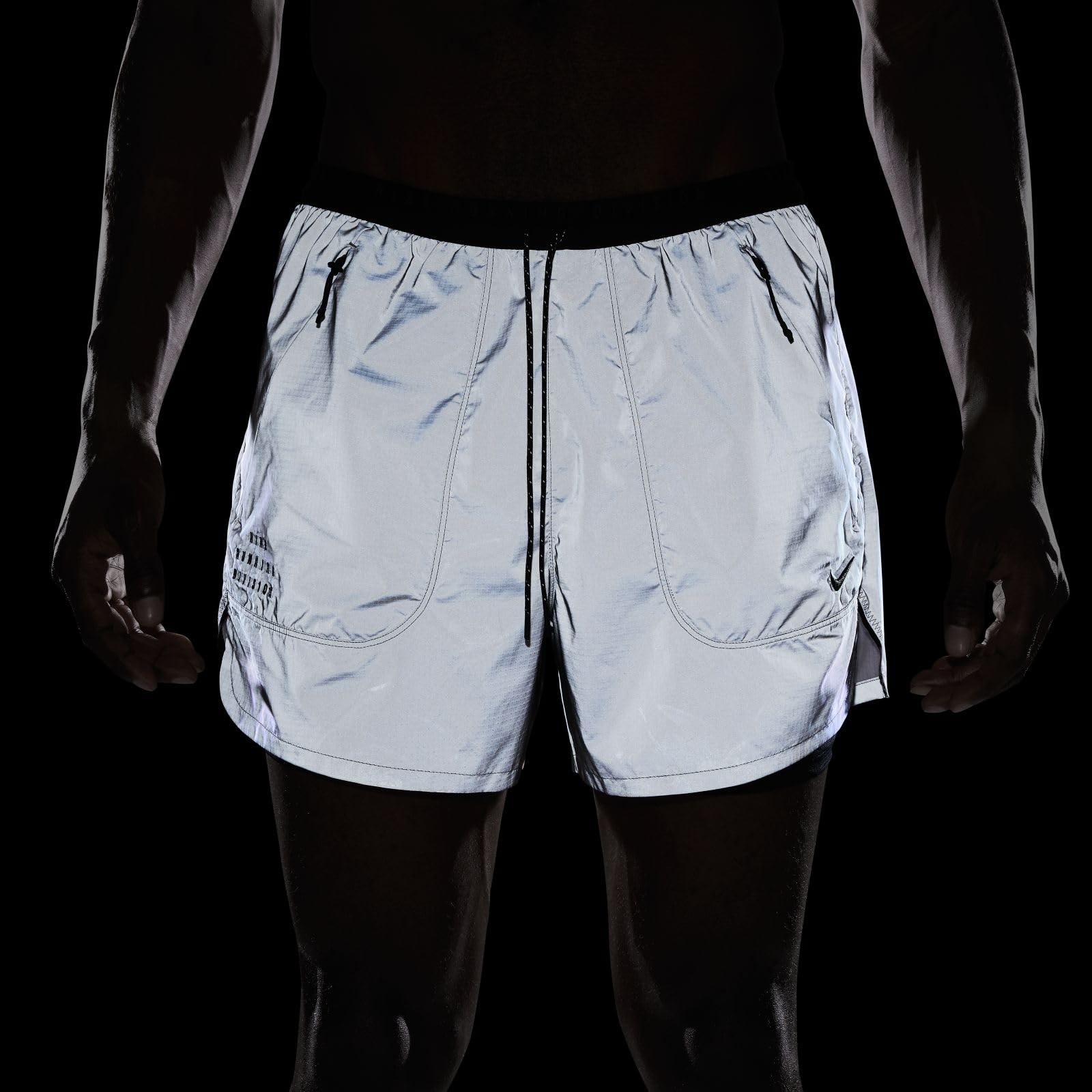Nike - Nike Running Division Dri-Fit ADV Reflektierende 2-in-1-laufshorts (Ca. 10 Cm, Herren), Pantaloncini da Corsa 2 in 1 Uomo