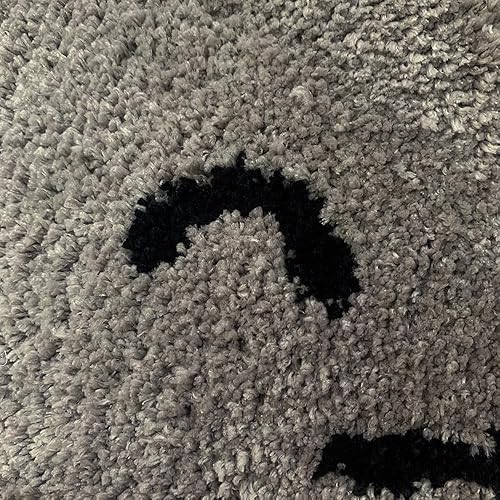 Miniatura 4 de ABREEZE Alfombra de baño de frutas y limón, absorbente, antideslizante, para baño, bonita alfombra de baño amarilla divertida, alfombra de ducha,