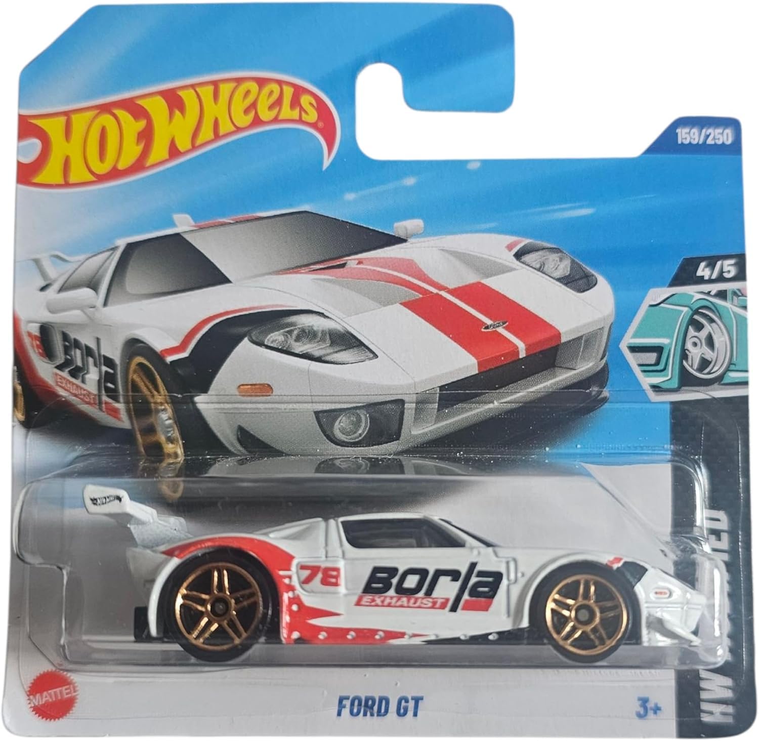 Hot Wheels - Ford GT - HW Modified 4/5 - HYY92 - Short Card