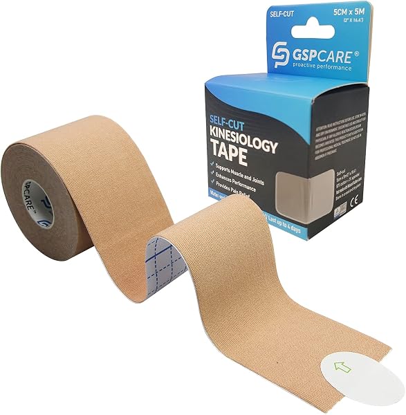 GSPCARE Kinesiology Tape Latex Free Waterproof