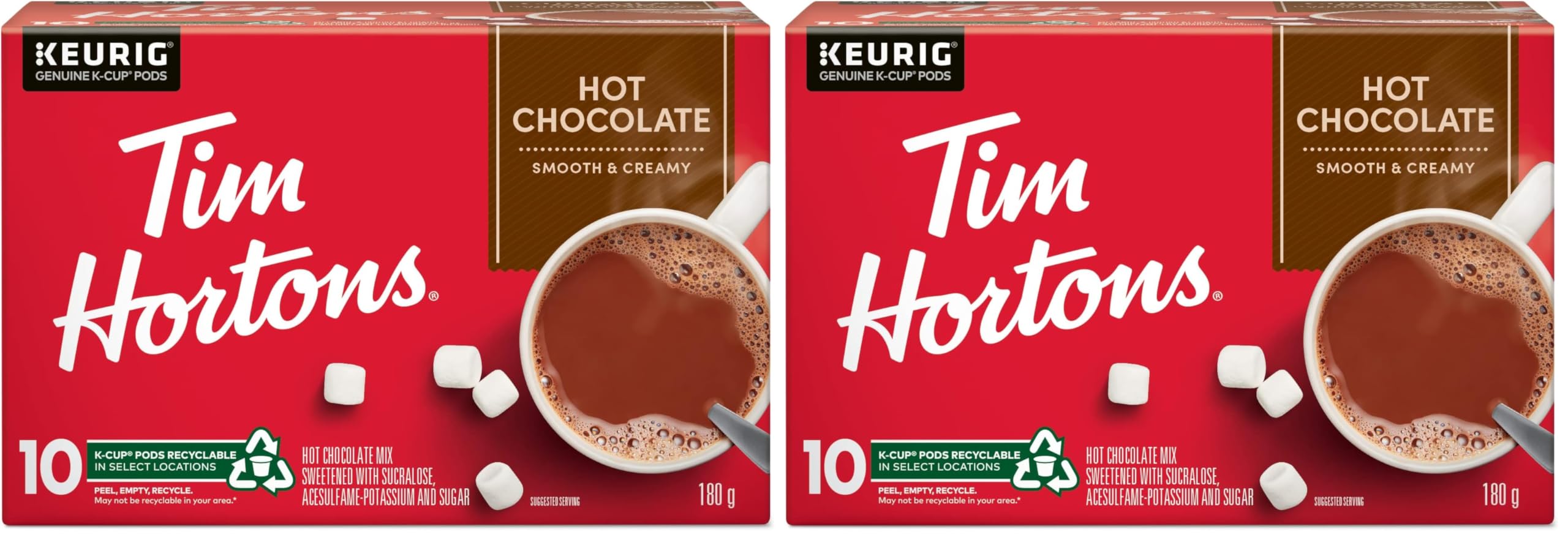 Amazon.com : Tim Hortons Original Hot Chocolate, Single Serve