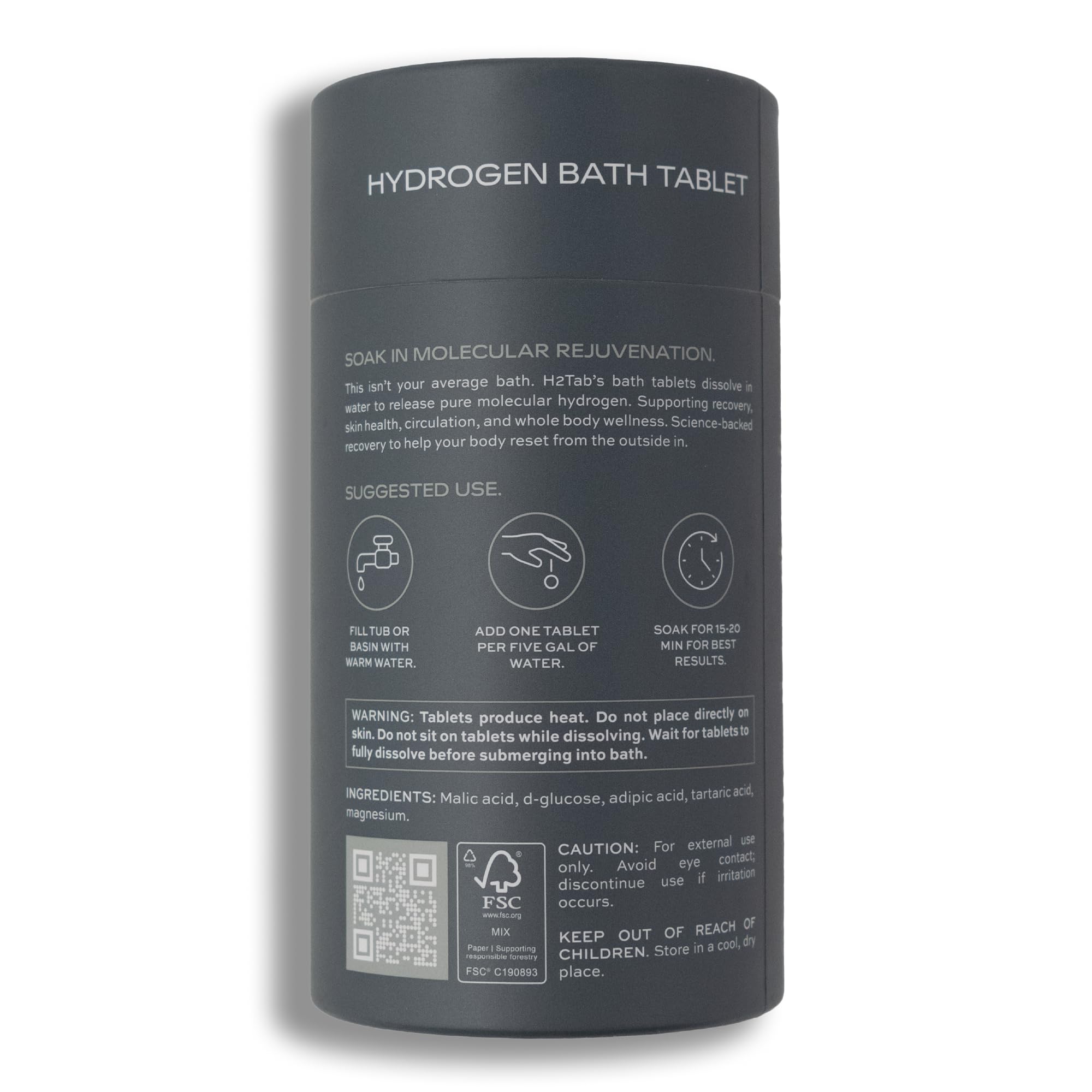Snapklik.com : Molecular H2TAB Hydrogen Bath Tablets 60 Count Fragrance ...