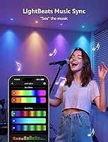 Vista 8 de Lepro BG1 AI GU10 Smart Bulb - RGBCW Dimmable Color Changing LED Bulbs Works with Alexa & Google Assistant, Personalized Al Lighting Designer, Voice