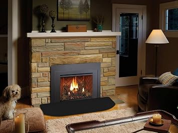 Fireplace Mat Fireproof Mat Flame Retardant Underlay Fiberglass Stove Area Fireplace Mat Fireplace Mat Fire Protection Mat for Protection of Stoves Indoor
