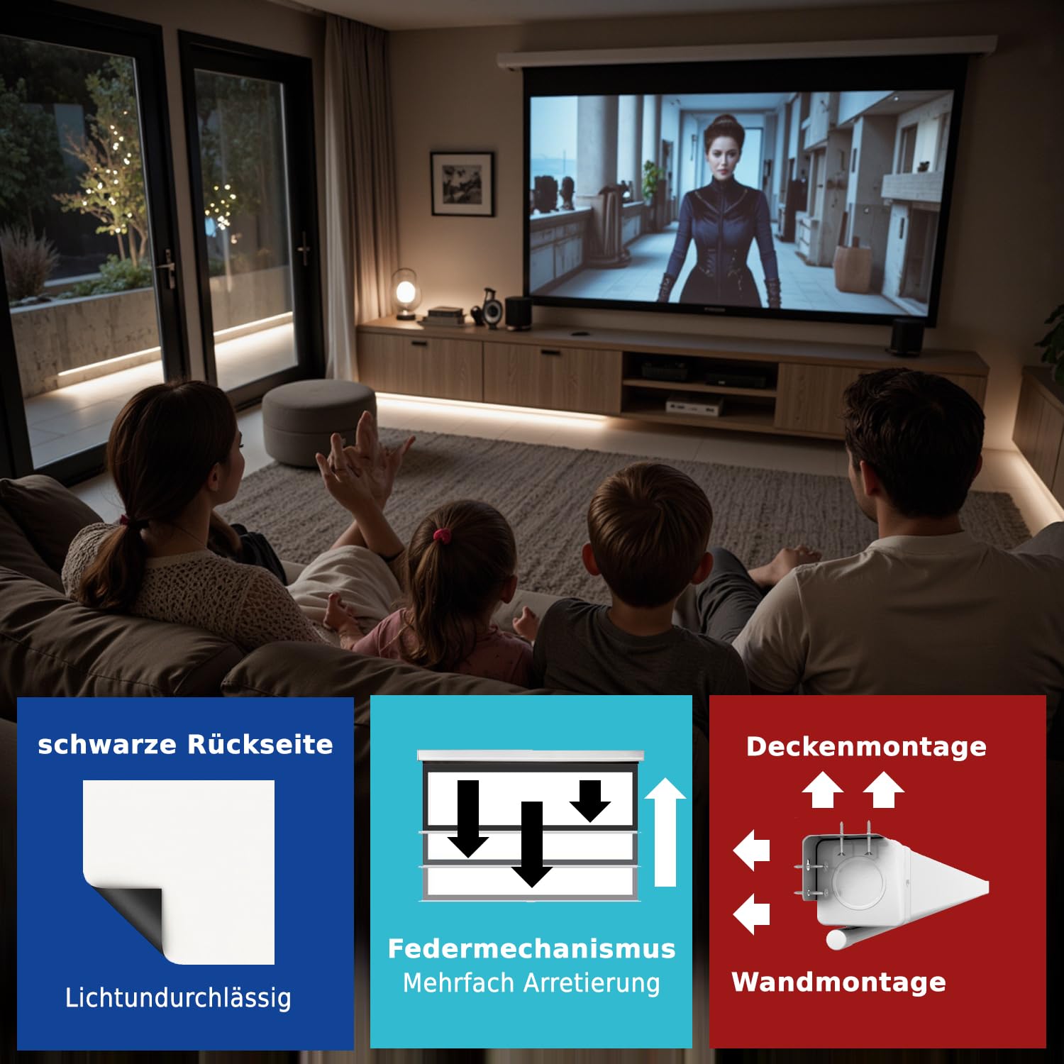 Test : écran SlenderLine Professional 305x210 cm pour home cinéma
