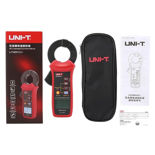 Pinza Amperimétrica Digital UNI-T UT251C+ para Corriente de Fuga AC miniatura 9