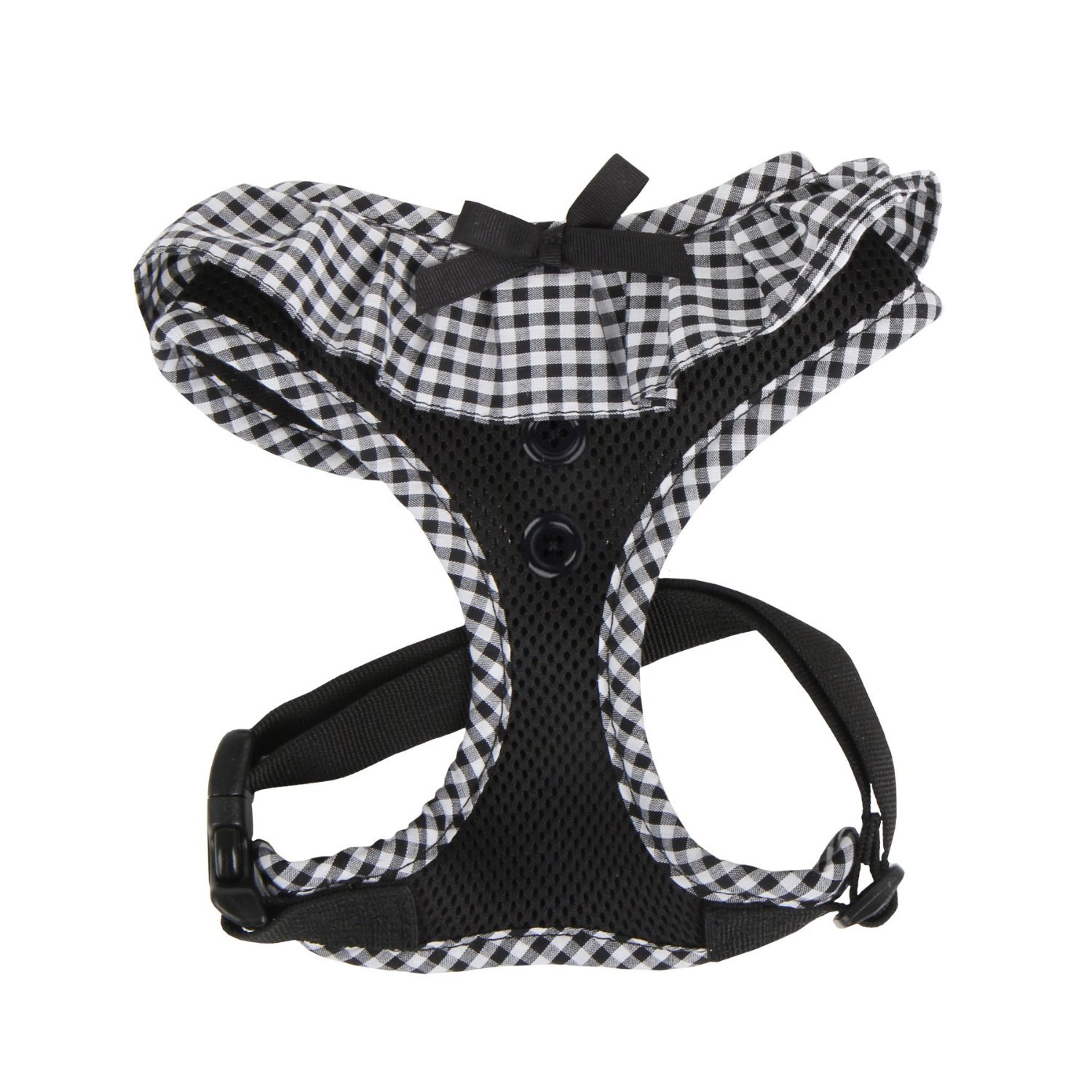 Puppia Vivien Harness A, Small, Black