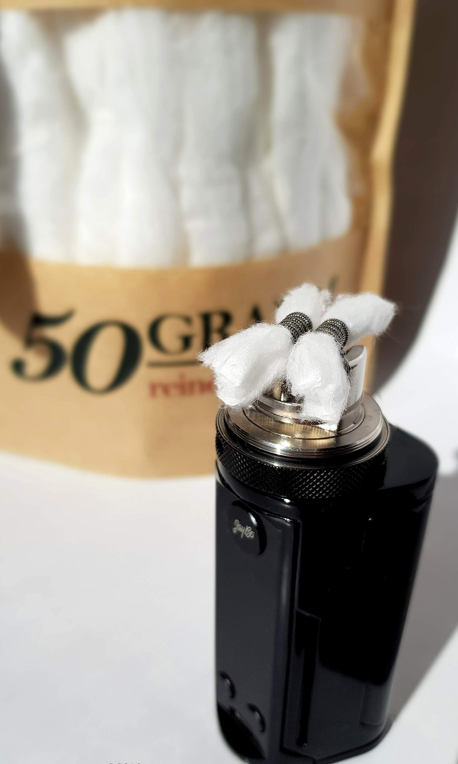 CROWN COTTON 50g Reine Baumwolle | Watte fr Selbstwickler: RDA, RDTA und  RTA mit Coils oder Mesh : Amazon.de: Elektronik & Foto