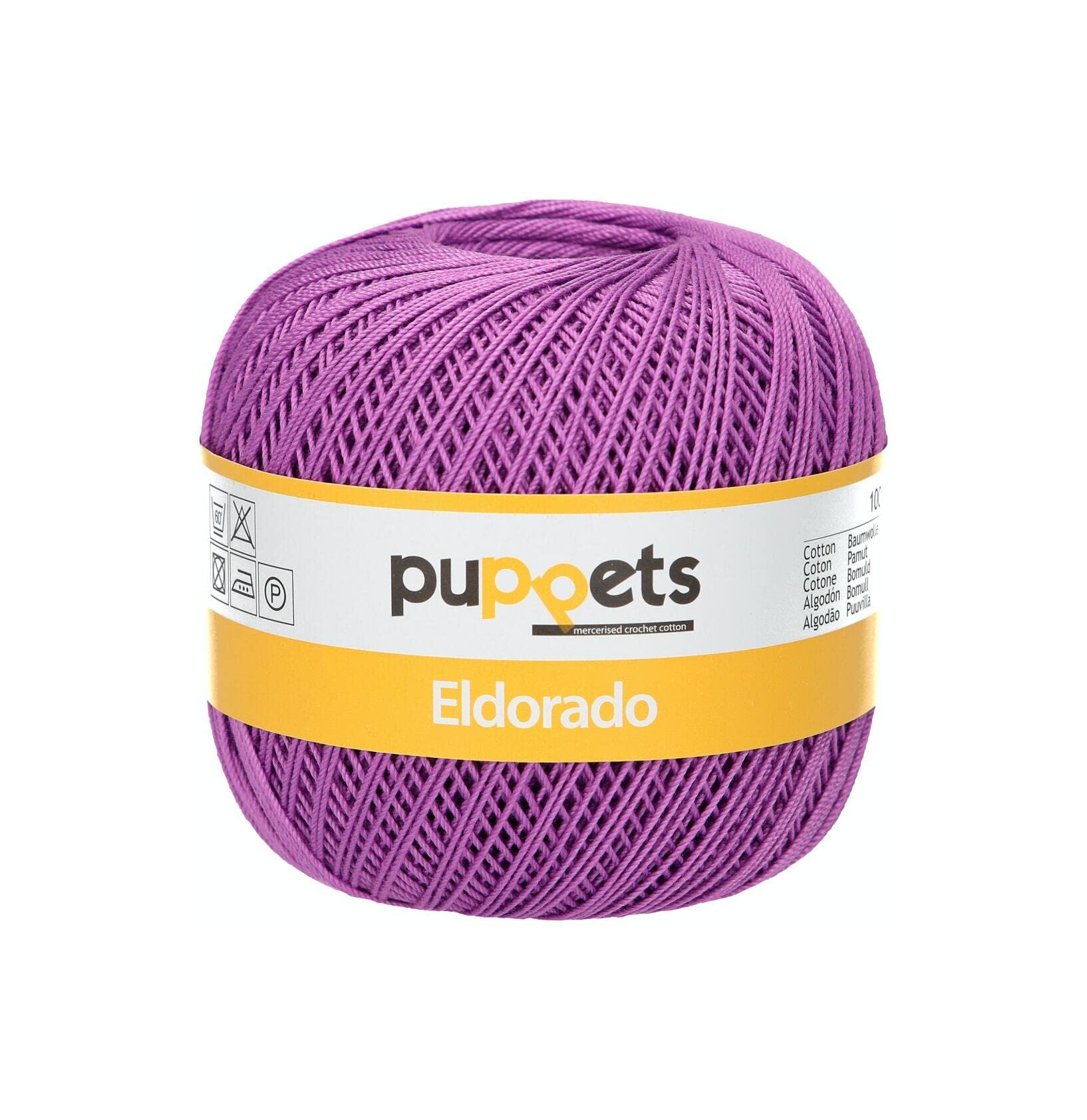Puppets Eldorado 7098 Crochet Yarn Yarn 10 Thickness 50 g Yarn 265 m