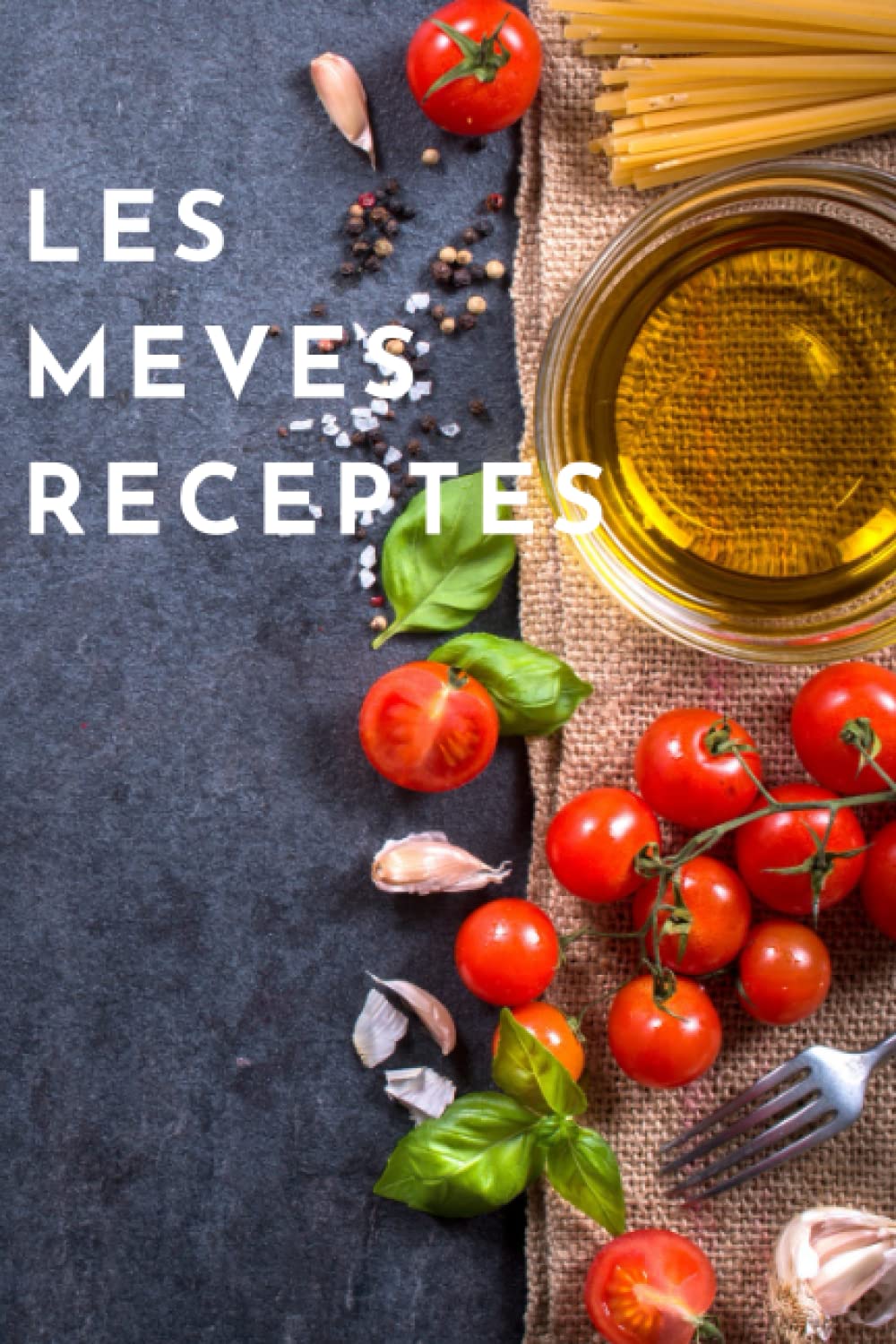 Les meves receptes: Fantàstic receptari en català | en blanc i amb índex | Apunta fins a 100 receptes! | Paper qualitat crema