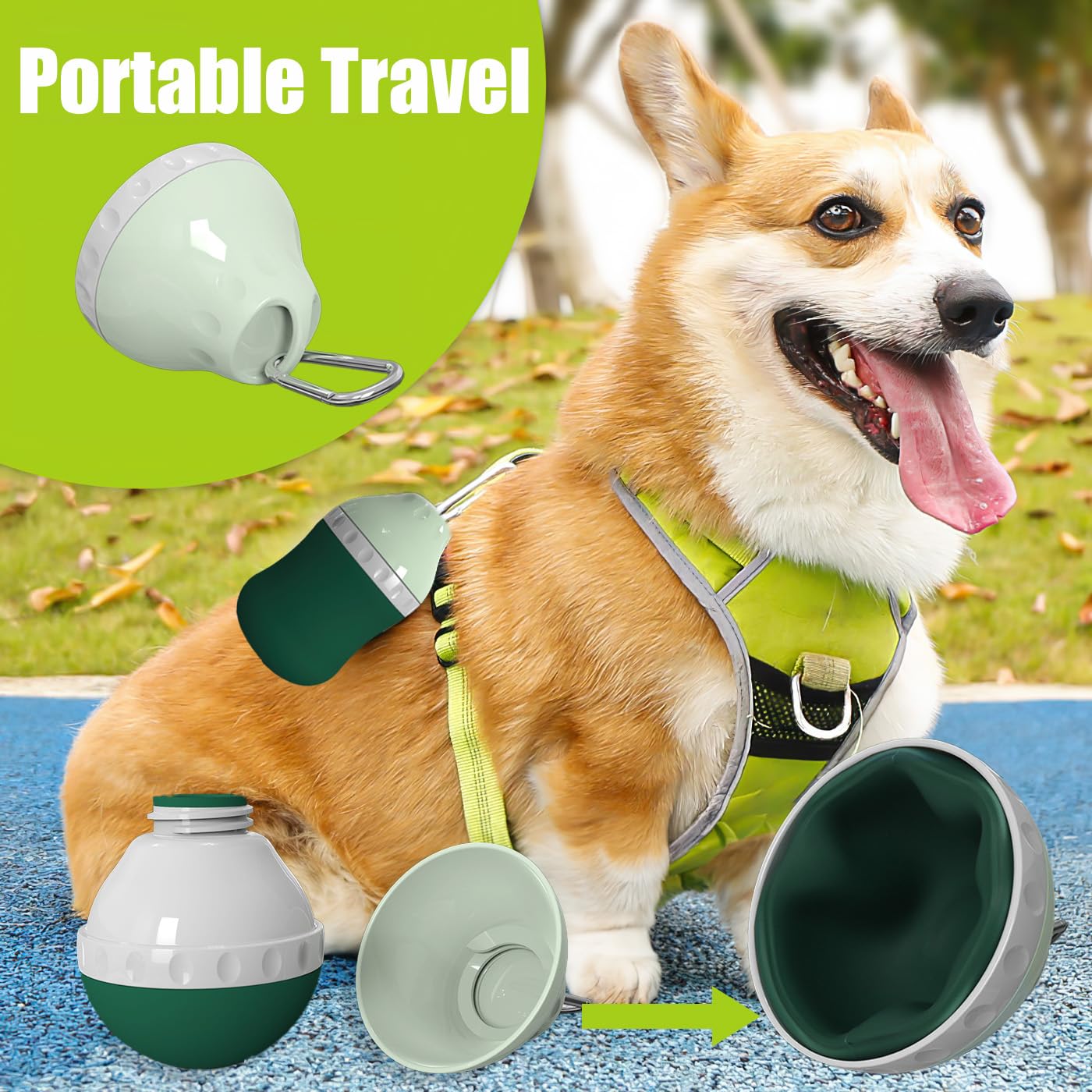 Lot De 2 Bouteilles D'eau Pour Animaux De Compagnie - Rongeurs, Lapins, Hamsters - Anti-fuite Avec Bille - 17 Cm