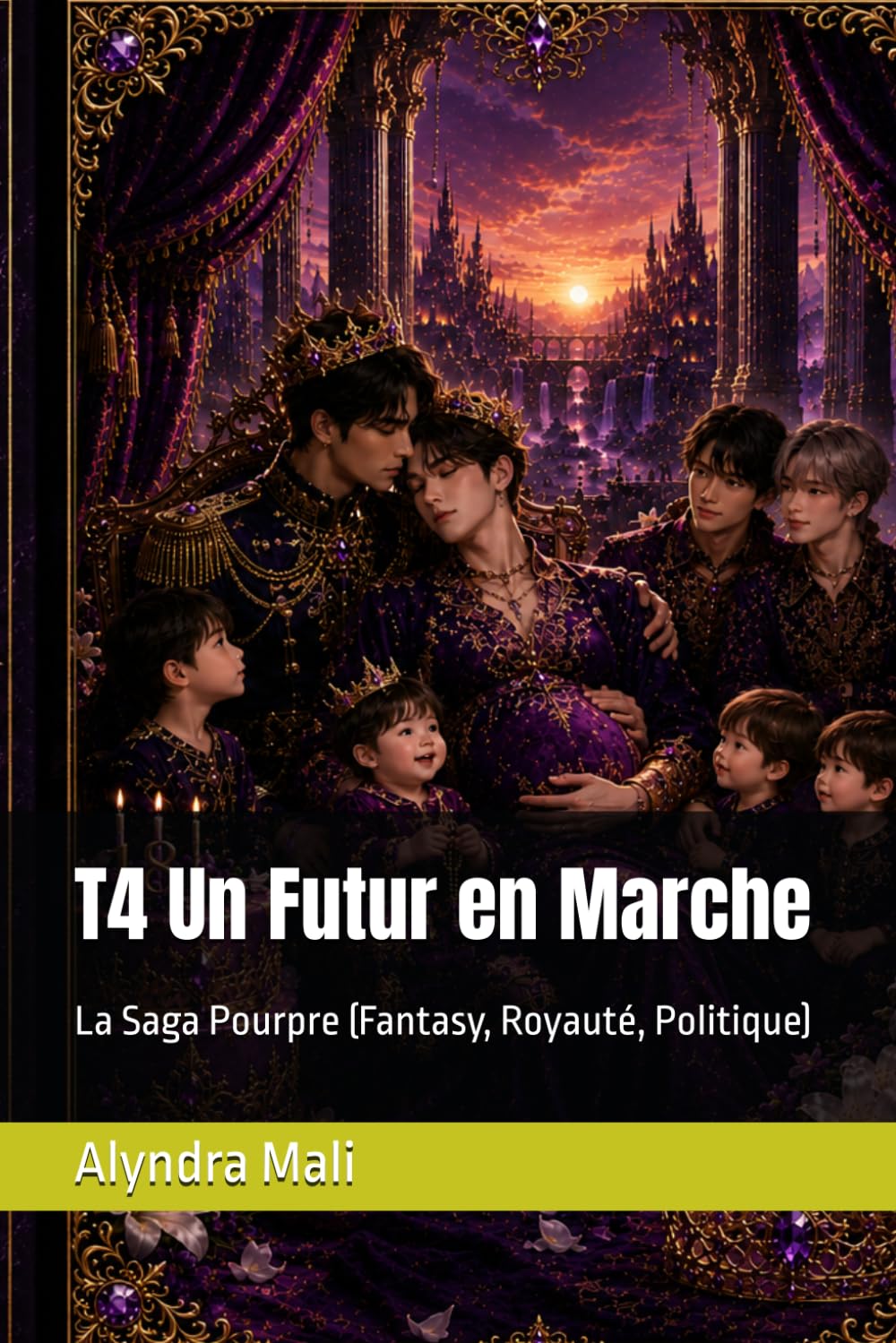 T4 Un Futur en Marche: La Saga Pourpre (Fantasy, Royauté, Politique)