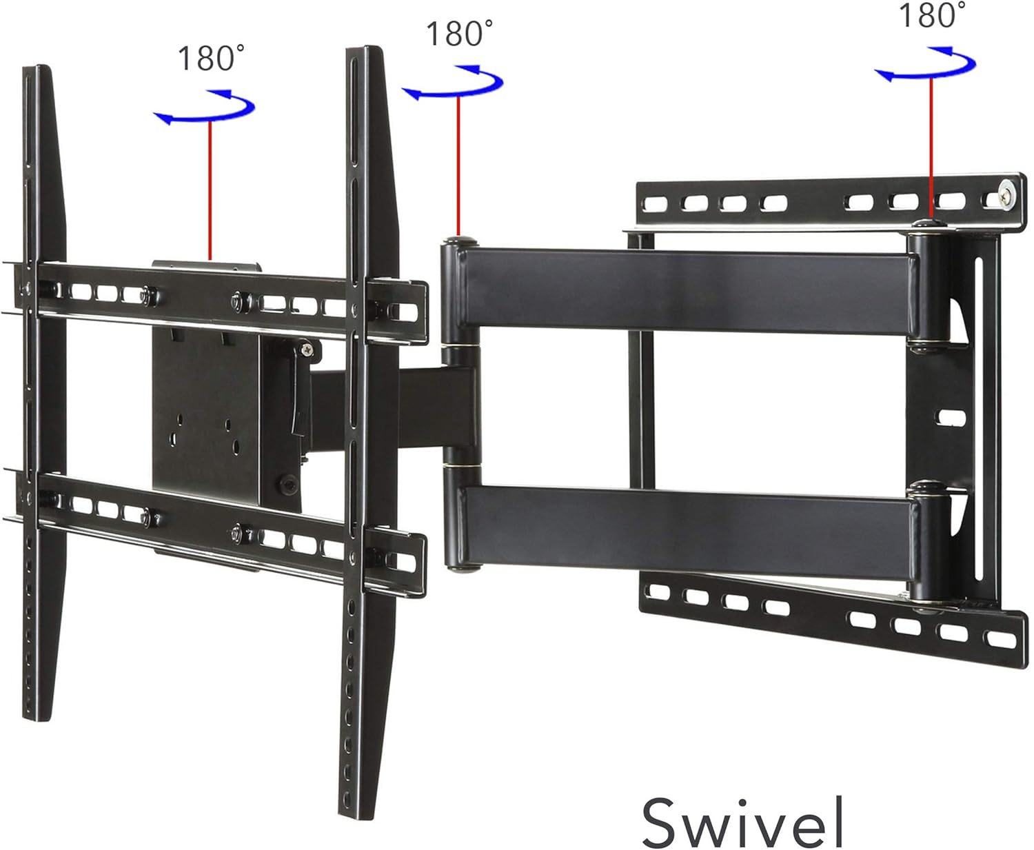 Flash Sale Atlantic Full Motion TV Wall Mount - Articulating Mount for Flat Screen TVs from 37 inch to 64 inch, PN63607068