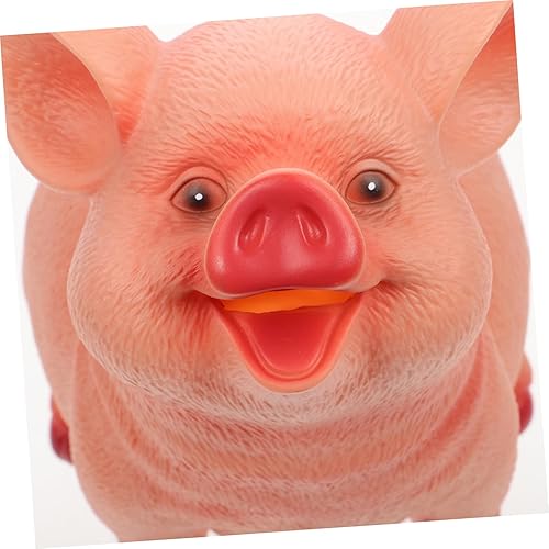 Miniatura 6 de SEWACC 1 hucha de cerdo de resina, banco de monedas inastillable, con forma de cerdo, caja de dinero con forma de cerdo, maceta de ahorro para niños