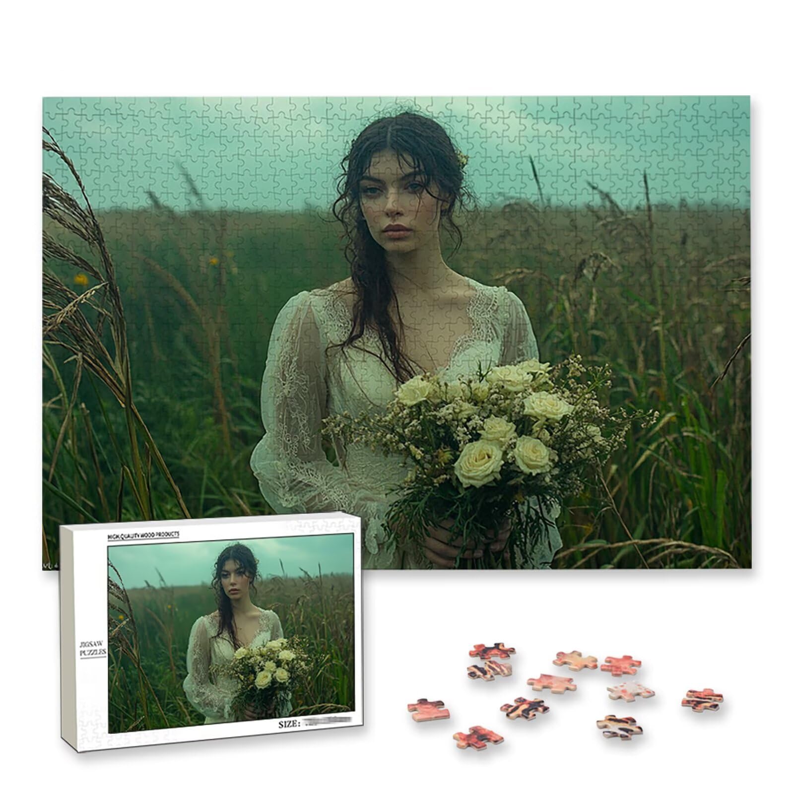 Puzzle Personalizado Con Tu Foto Favorita, De 5000 Piezas En Madera, Tamaño 156x105 Cm, Con Caja Regalo Y Póster, Ideal Para Adultos Y Familias