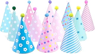 CANREVEL Party Hats for Adults, Party Headwear, Happy Birthday Hats, Birthday Party Decorations for Women Men