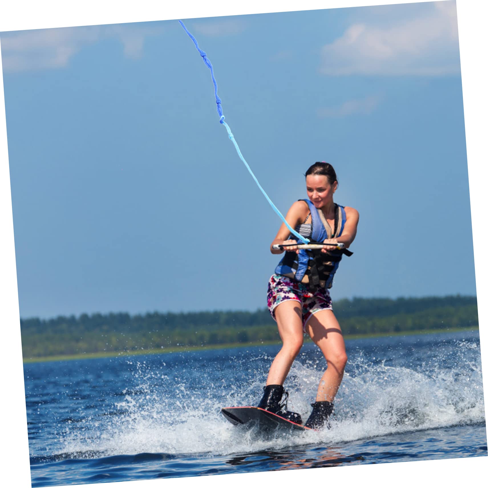 FAVOMOTO Wasserskiseil Für Wakeboard Und Wasserski Schleppseil Mit Griff Geeignet Für Wassersportaktivitäten Wie Kneeboarden Und Wakeskaten