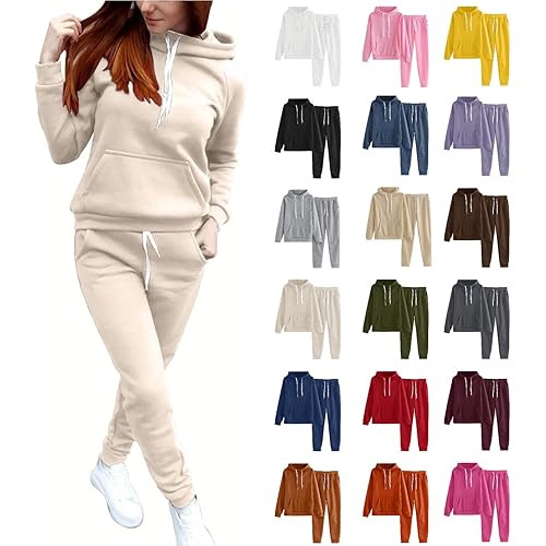 Sweatshirt Sets for Women Long Sleeve Sweatshirt Jogging Pants Sets 2 Piece Outfits Sweatsuits Fashion Y2K Clothing