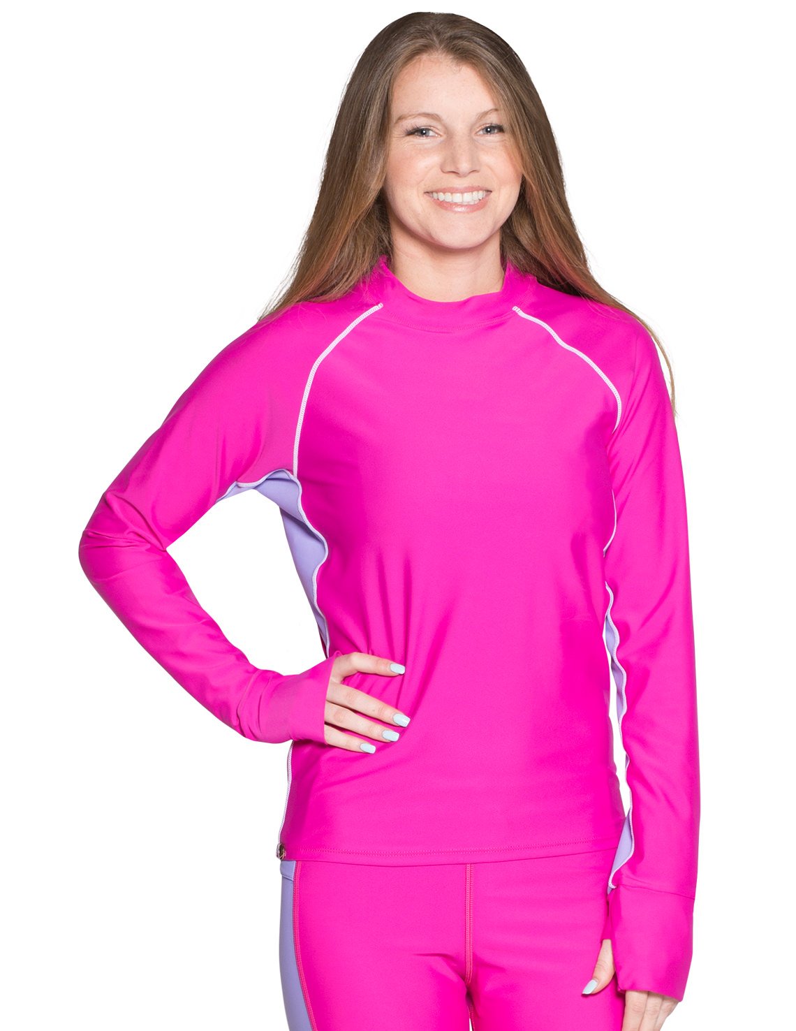 Tuga Womens Snorkel Rash Guard UPF 50 Sun Protection Swim Shirt Made in USA