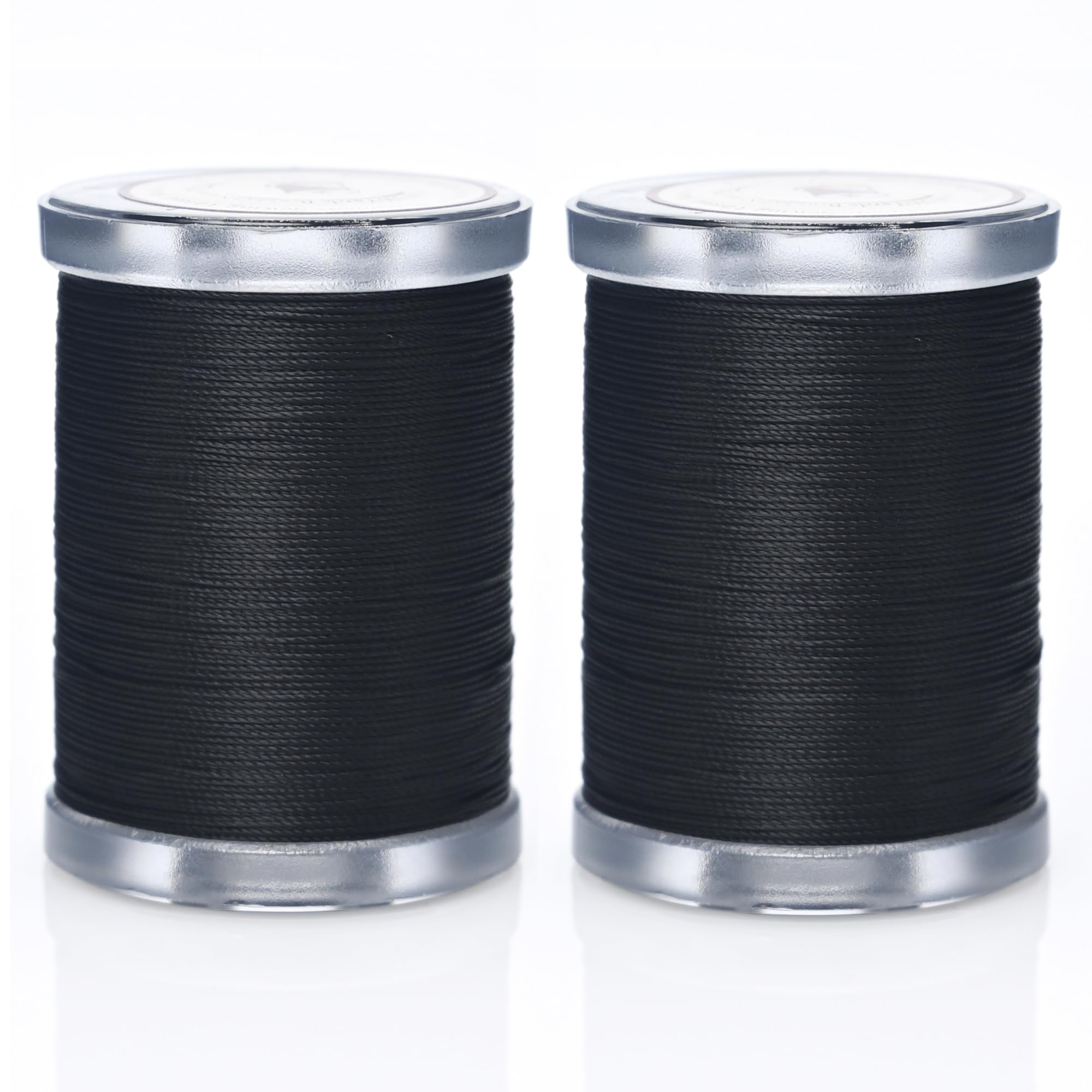 Selric 300Yards Extra Strong Bonded Nylon Thread for Leather Sewing-Black